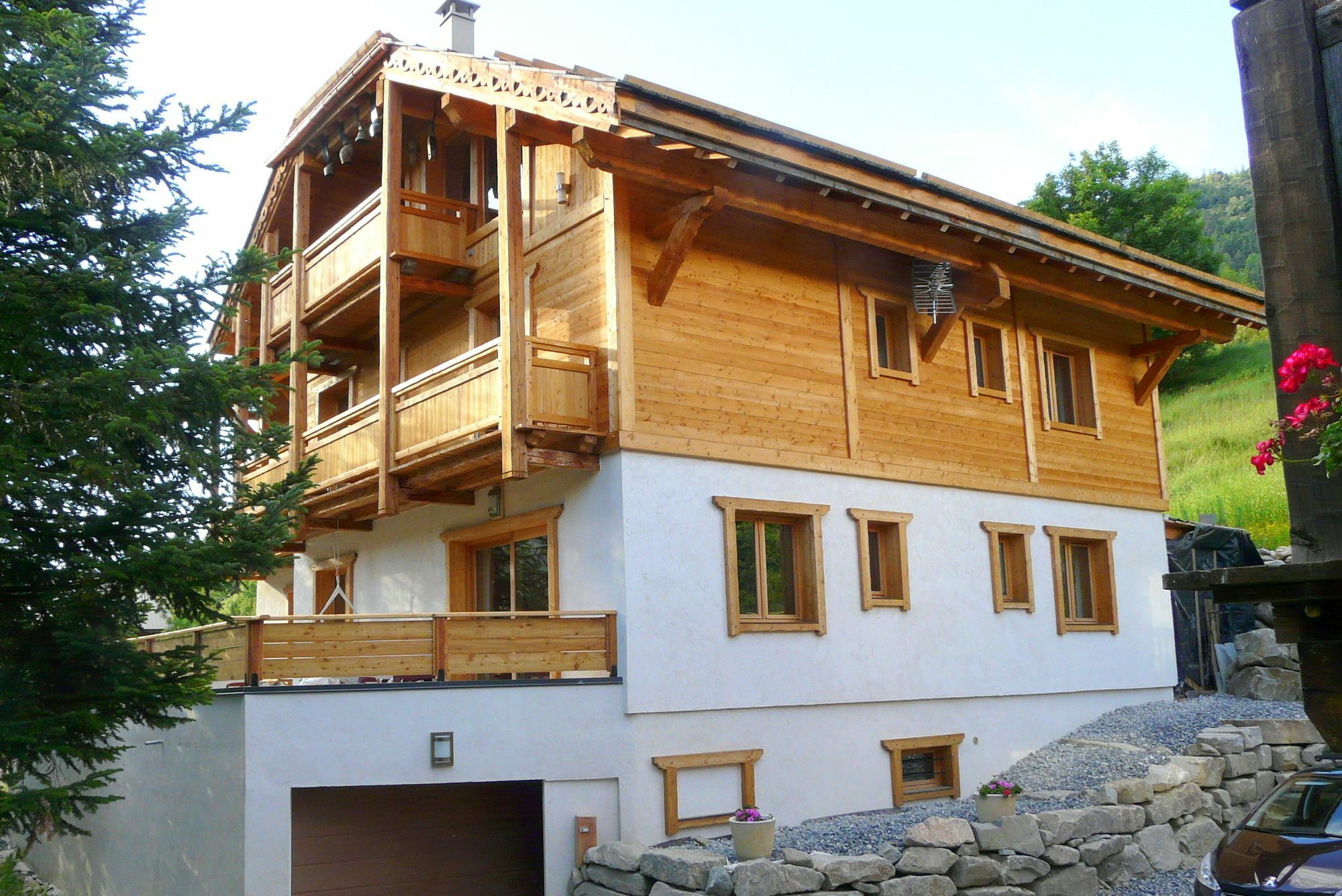 Chalet Cerf Che Serre Chevalier Exterior foto
